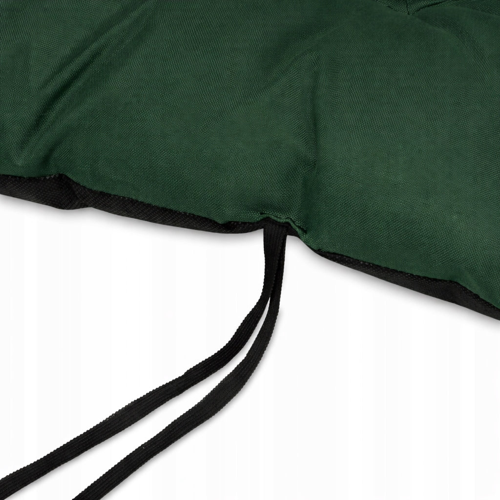 Cushion WATERPROOF for garden bench swing soft 180x60x50 GREEN CIEM Cushion thickness 10 cm
