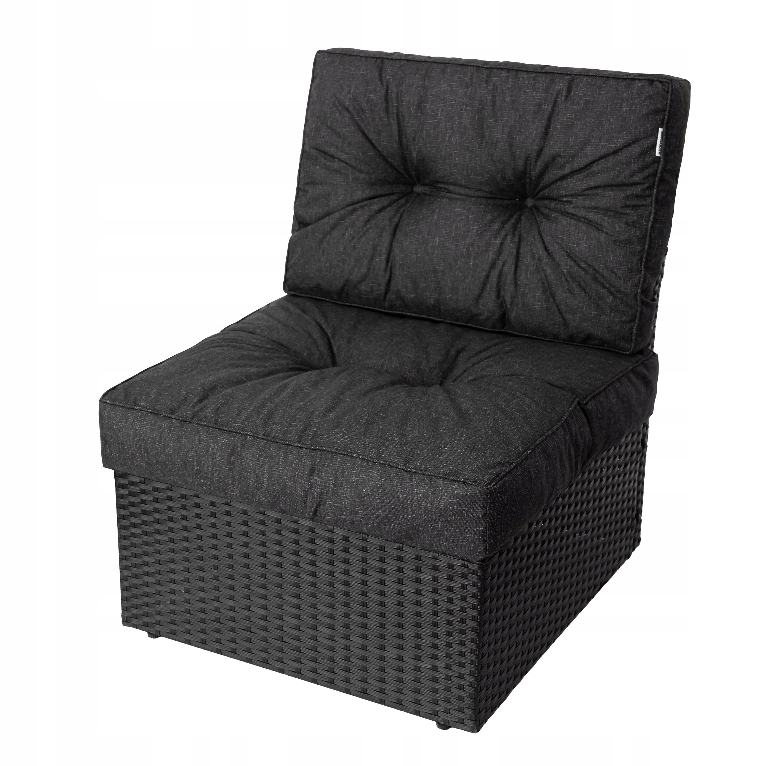 Cushion for armchair couch bench rattan 50x50 Line KAJA