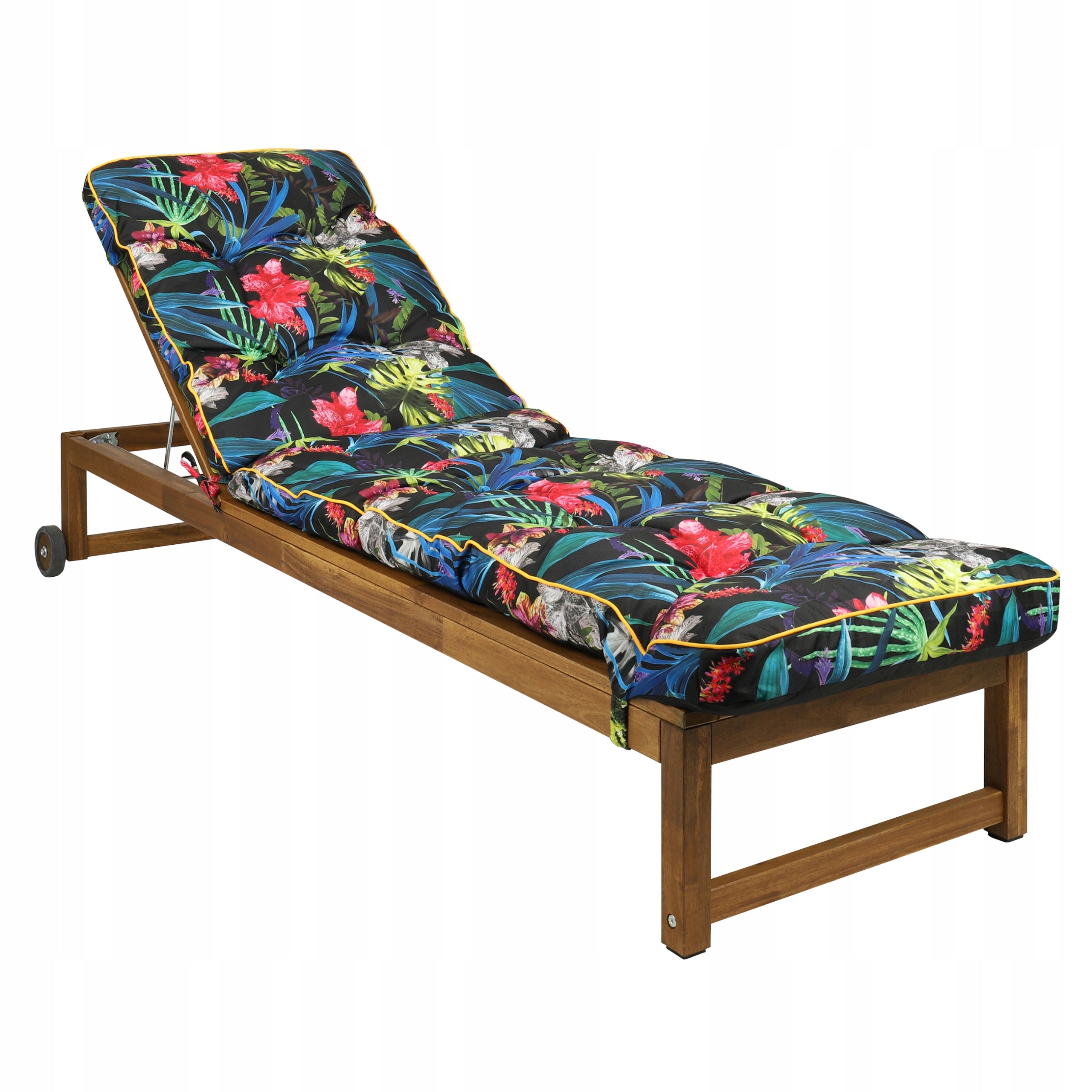 Cushion for garden sun lounger - beach - couch - garden bed 201x55 cm
