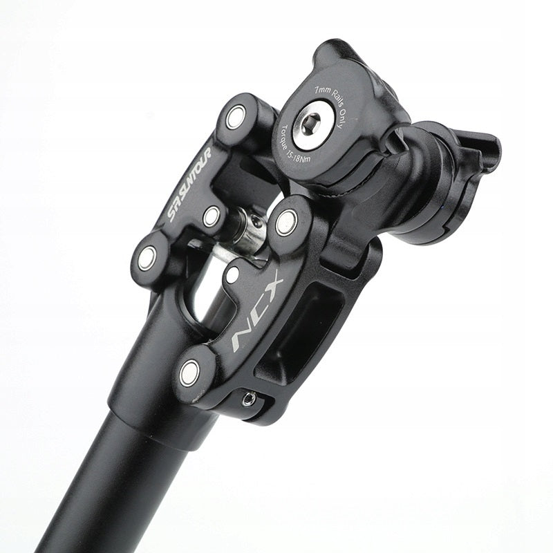 Cushioned seat post SR Suntour NCX 27,2*350mm Dedicated for cross bikes enduro bikes gravel bikes urban bikes MTB (mountain bikes) cyclocross bikes street bikes road bikes tandem bike track bikes trekking bikes triathlon bike folding bikes kids bikes (10"-20") junior bikes (24"-27.5" wheels) other