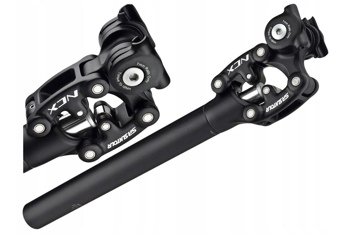 Cushioned seat post SR Suntour NCX 27,2 mm x 350 mm