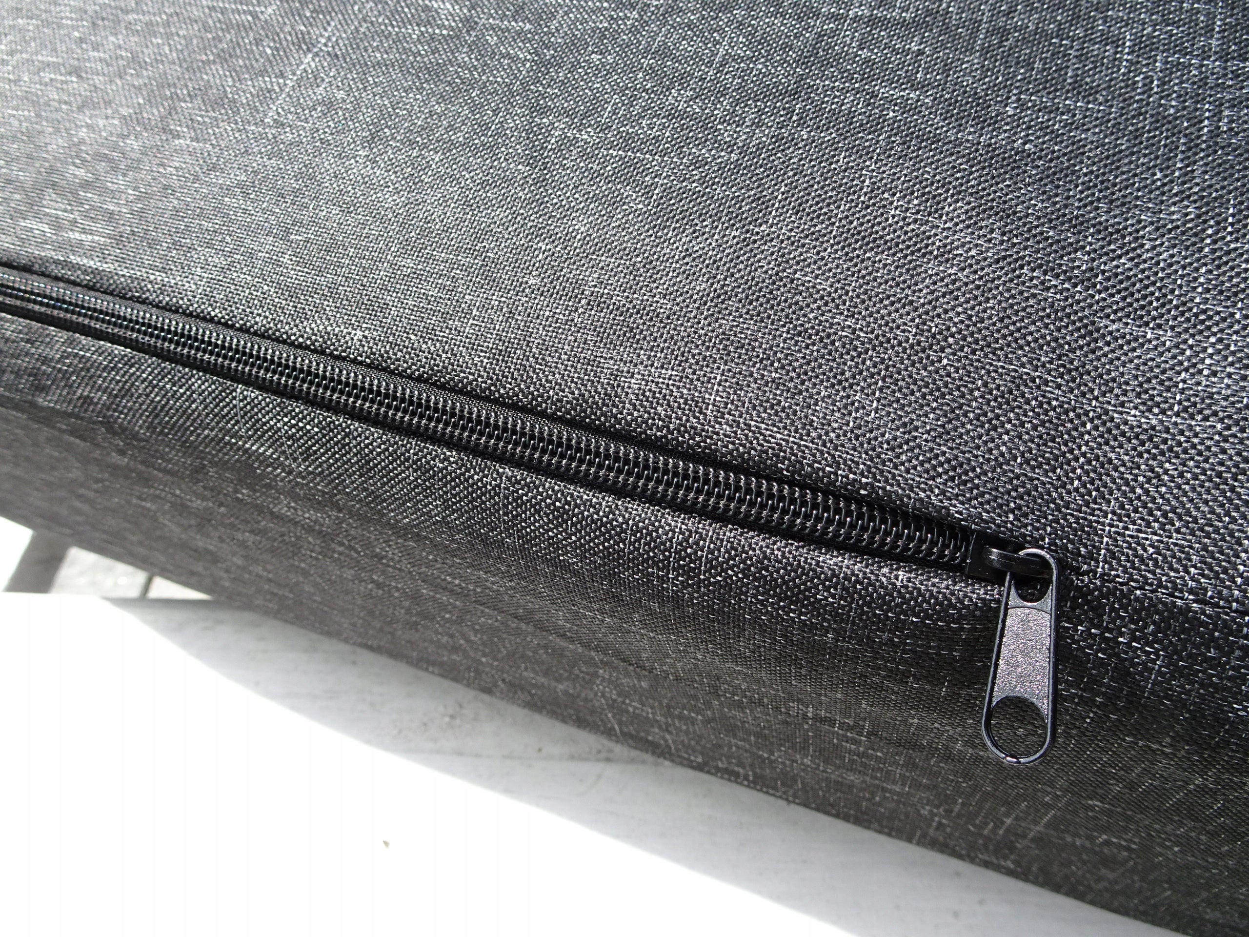 Cushions for three EURO- PALLETS set 13 pcs. seat 60 x 60 Silver BLACK Cushion thickness 15 cm