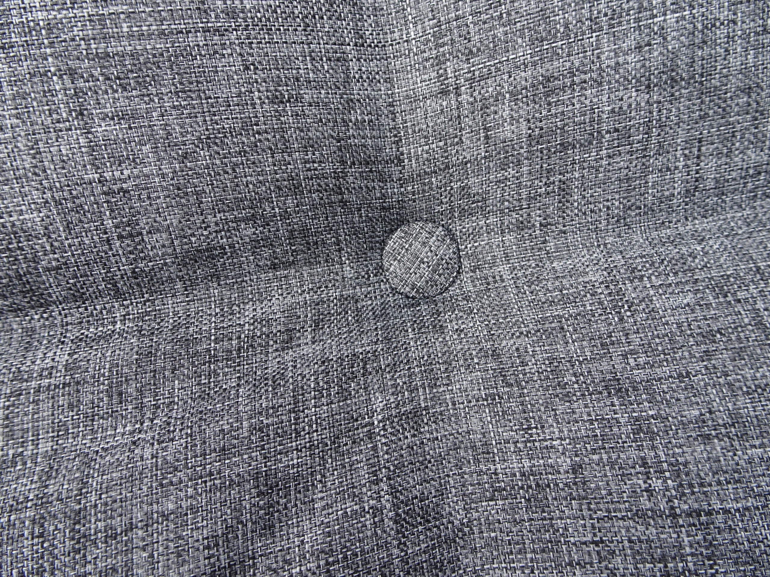 Cushions for three PALLETS set 8 pcs 120 X 60 grey STRAIGHT BACKREST Pillow length 120 cm