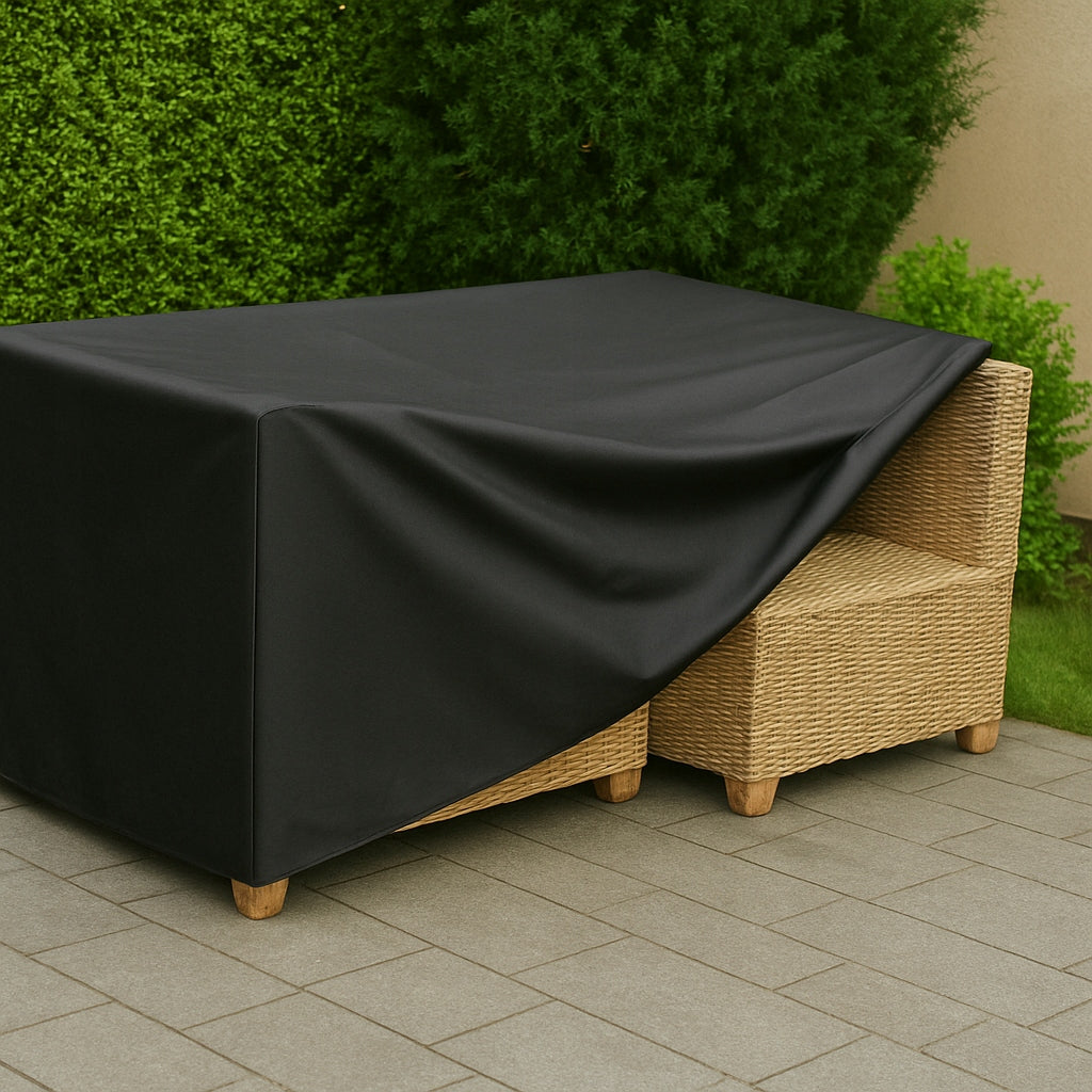 Custom-made cover for garden furniture, grill, deckchair, cocoon, umbrella Color gray