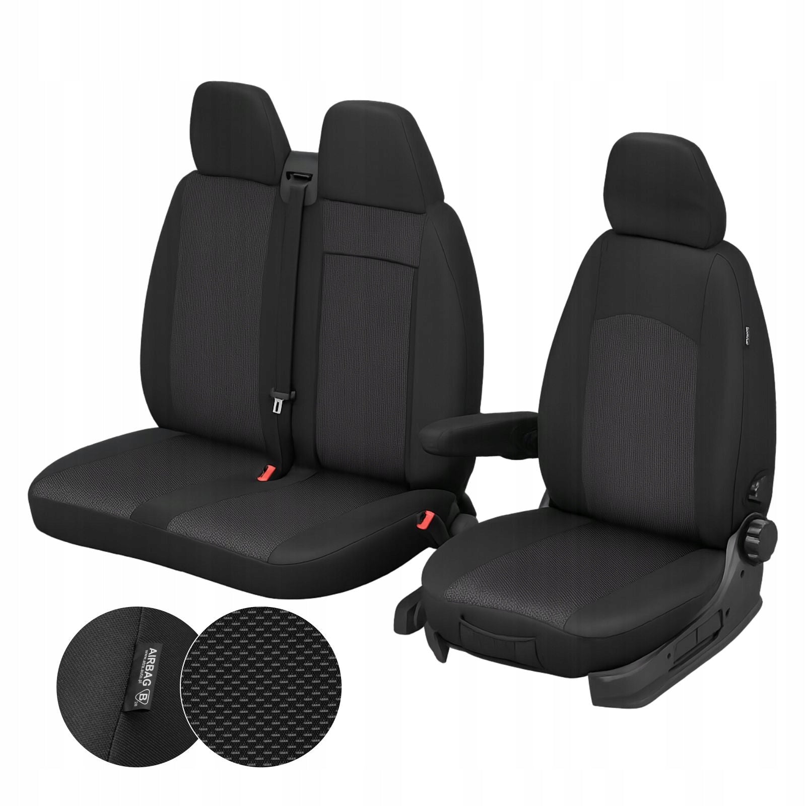 Custom-made covers dedicated to Renault Master IV 3m 2+1 (2024r-....)