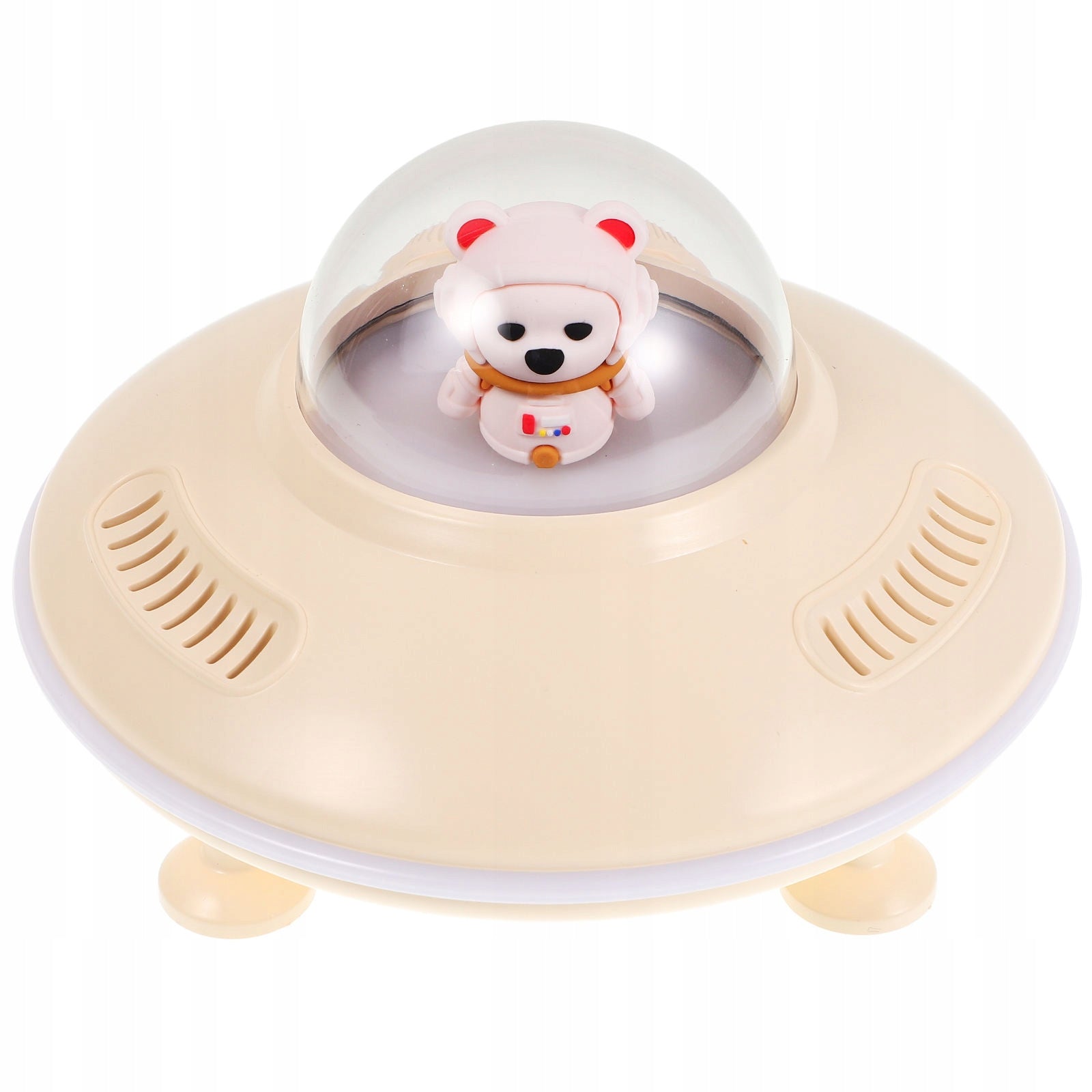 Cute Mini Bluetooth Speaker with Warm Night Light for Home Decor Brand no brand