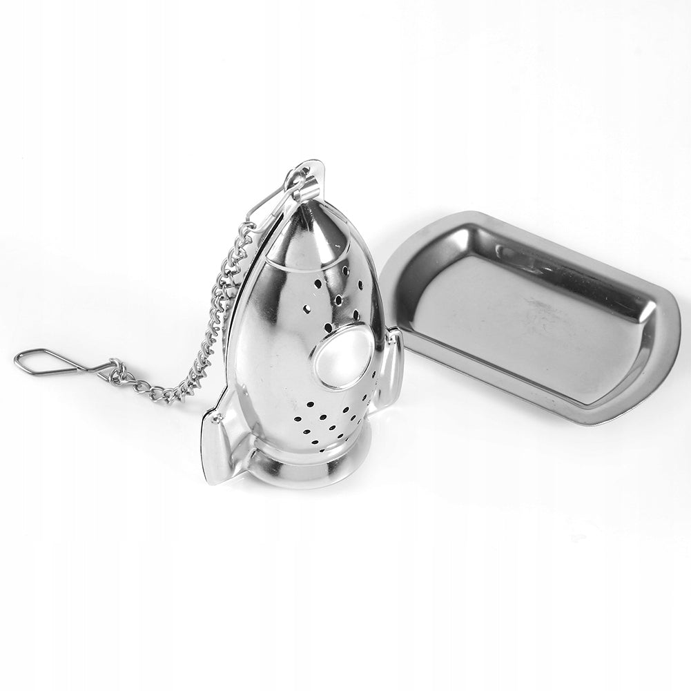 Cute Stainless Steel Tea Leaf Infuser, Ball Mesh Filter