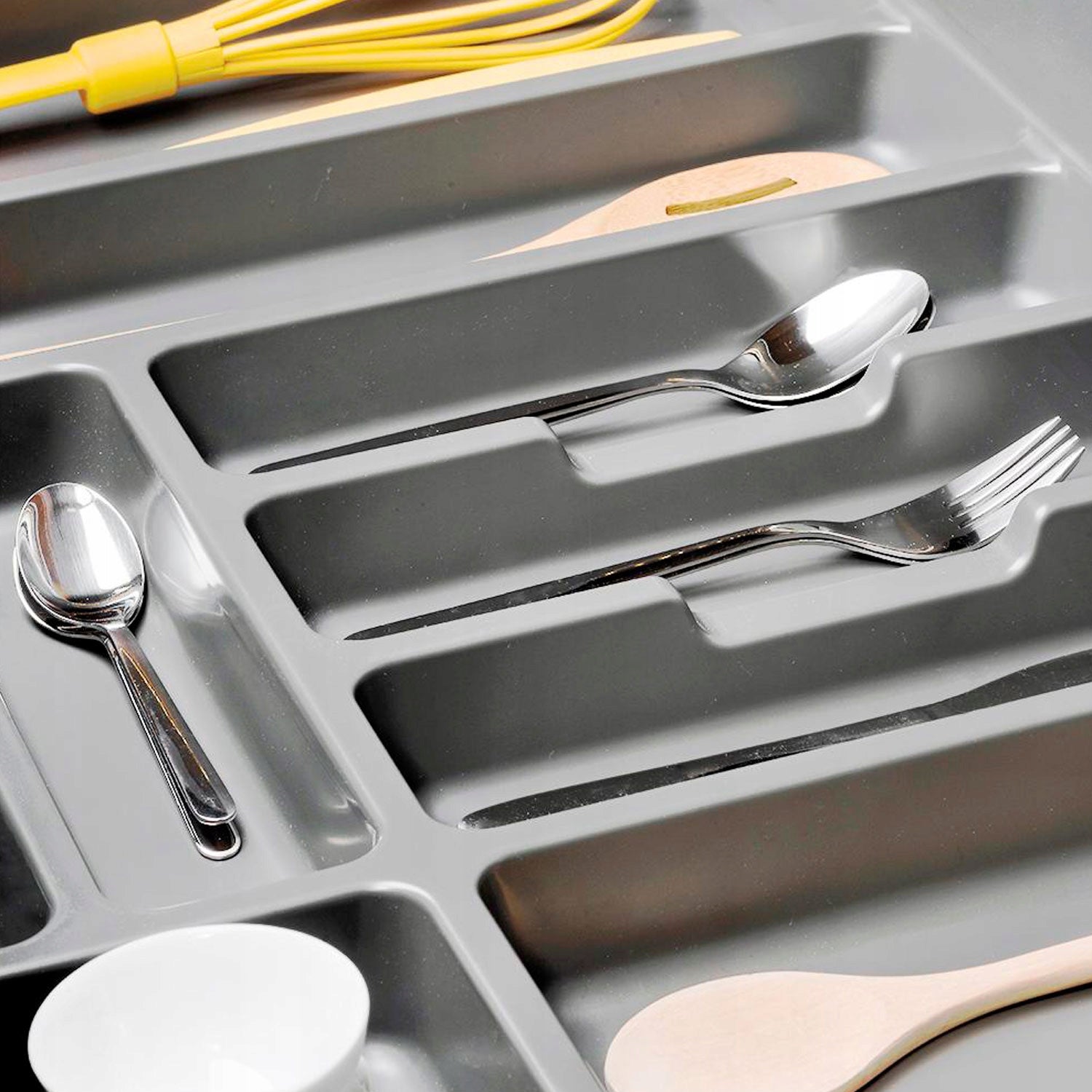 Cutlery insert for drawer 50 OPTIMA EMUCA antra Kind drawer organizer
