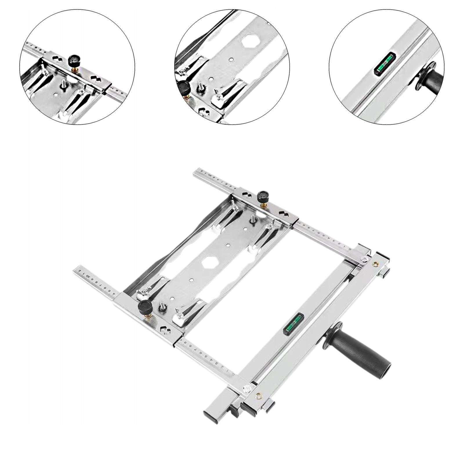 Cutting Machine Edge Guide Positioner Measurement Scale Multifunction Brand no brand
