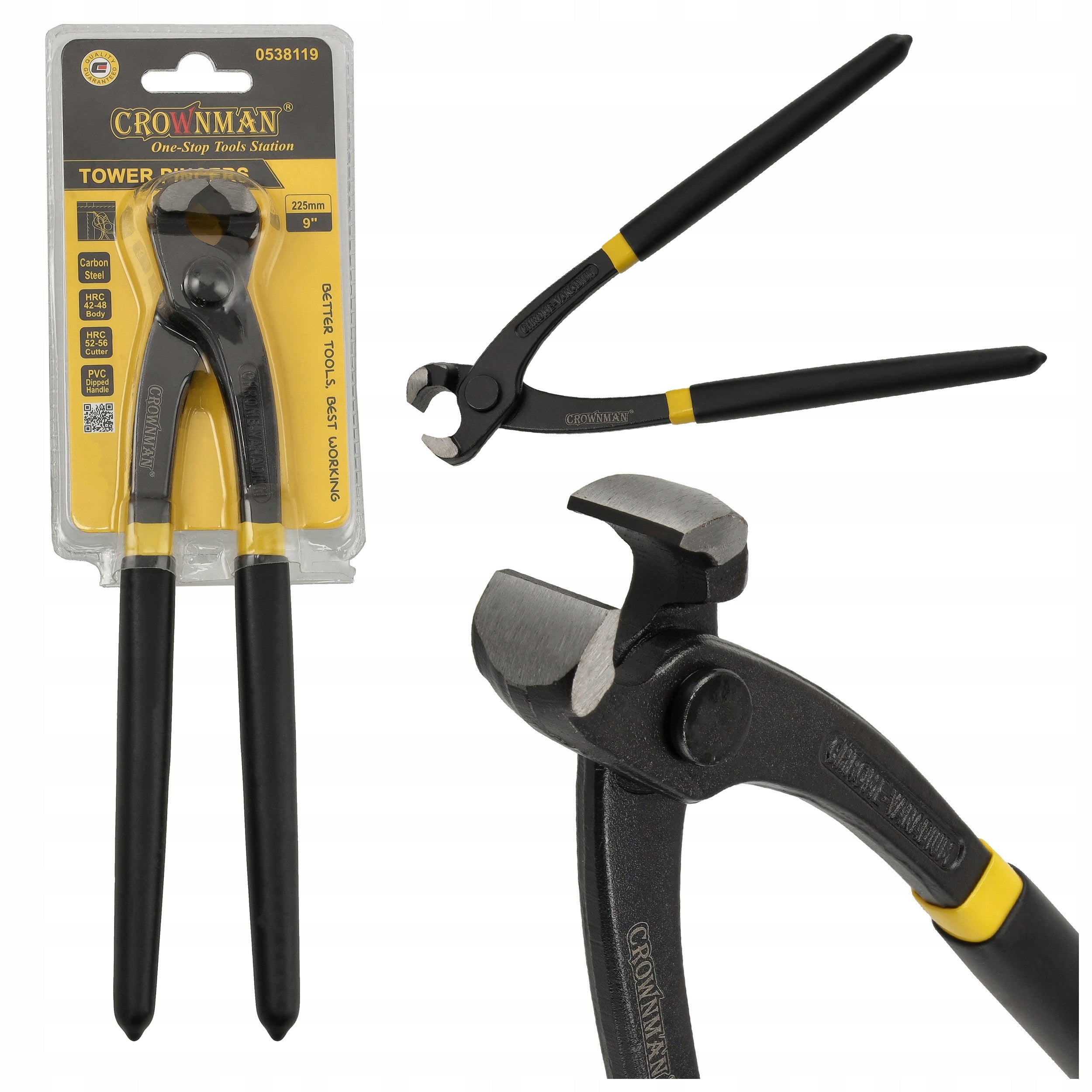 Cutting Pliers Frontal Pincers For Wire Cutting Reinforcement Nails 225mm Additional information hardened jaws