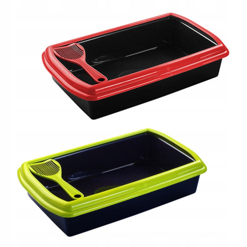 Cuvette cat toilet with spatula red EAN (GTIN) 8429429100382
