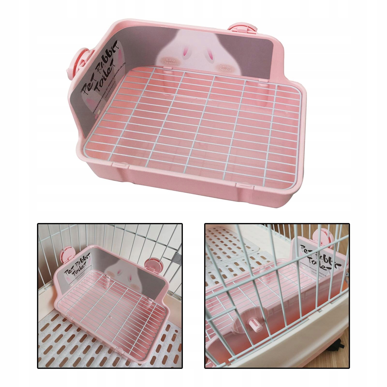 Cuvette for rabbits, poop tray for potty Product width 6.9 cm