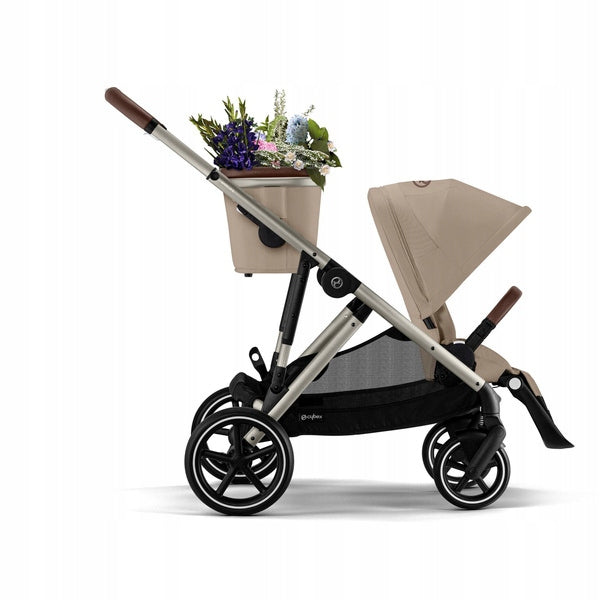 Cybex Gazelle S Stroller Frame Taupe Almond Beige Brand Cybex
