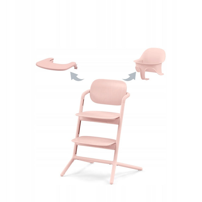 Cybex Lemo 3in1 Set Pearl Pink Highchair