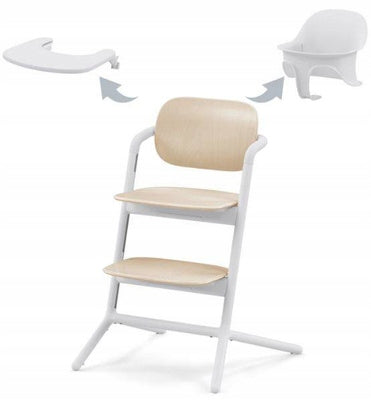Cybex Lemo Highchair 3in1 All White