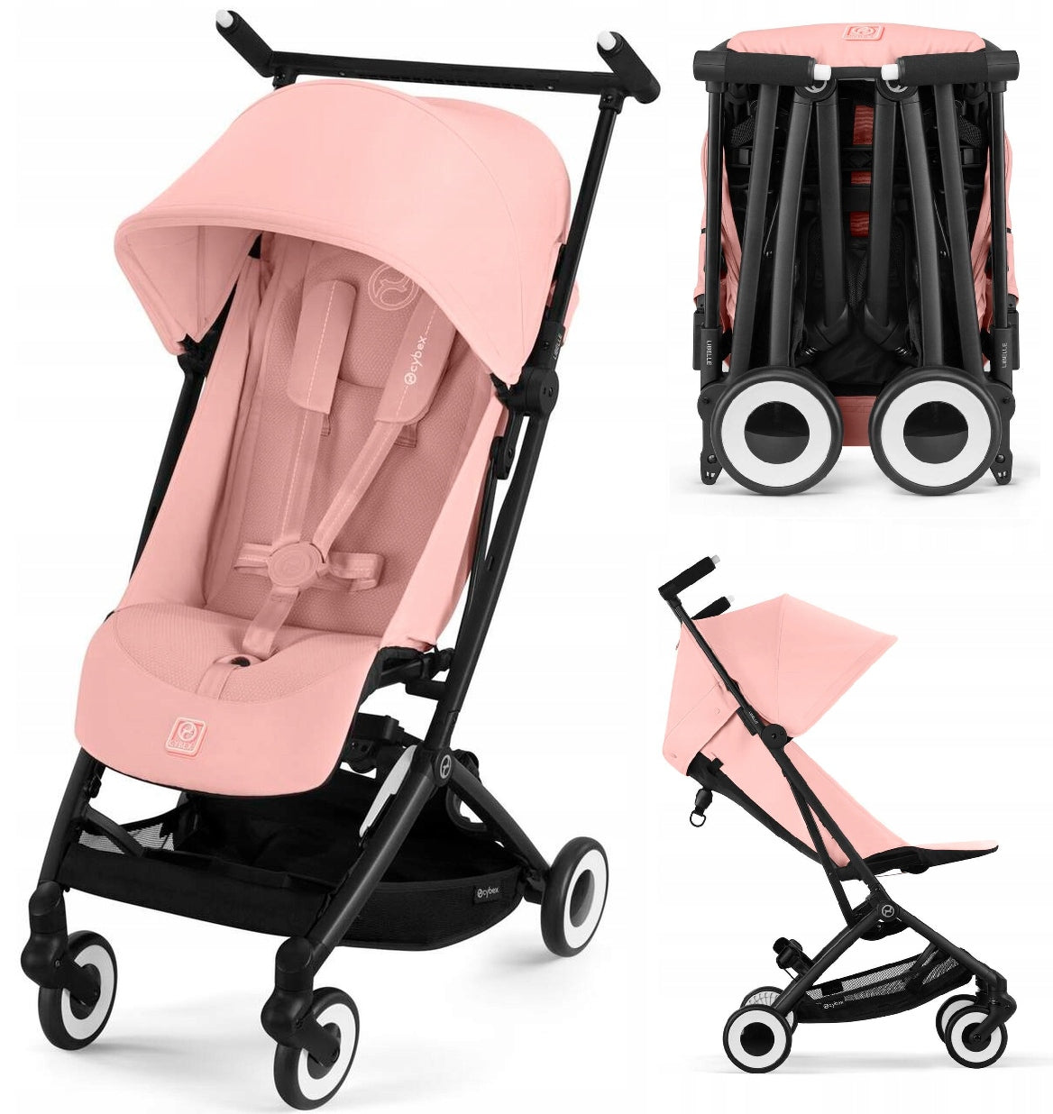 Cybex Libelle 2.0 Lightweight Stroller up to 22kg Candy Pink