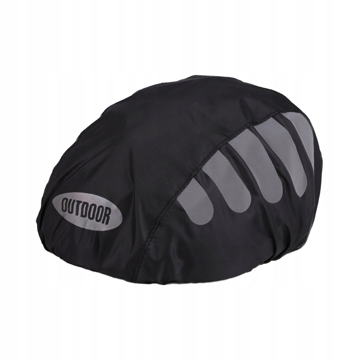Cycling Helmet Cover Bicycle Helmet Rain Cover for Motorcycle Sports Black