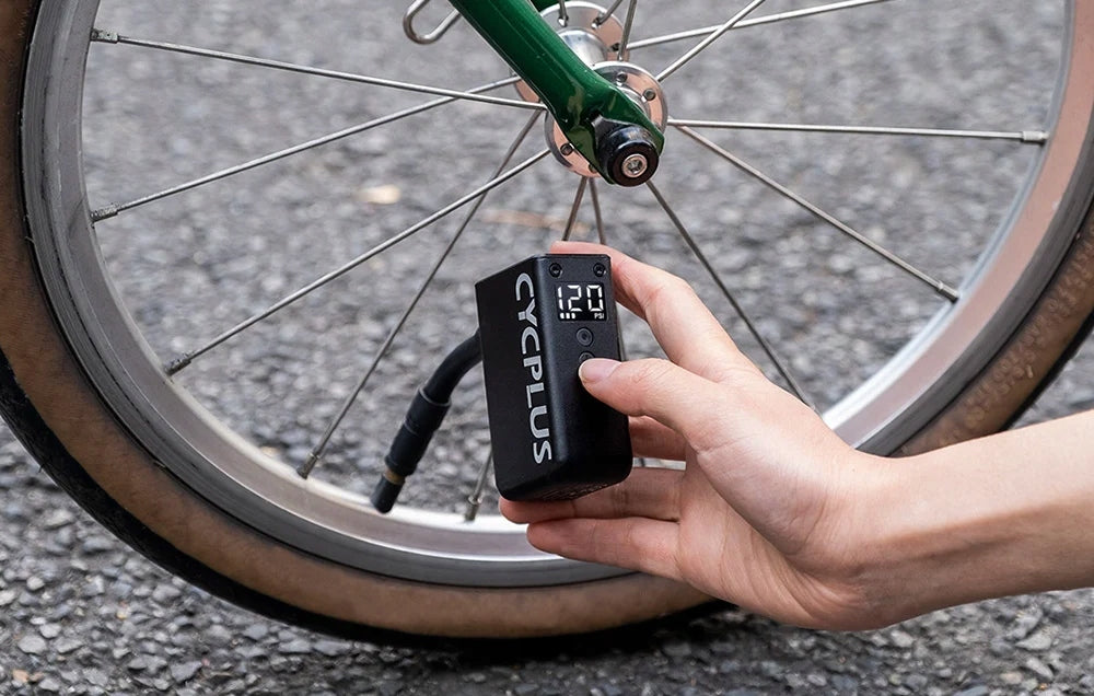 Cycplus AS2 Pro Mini Electric Pump 120 PSI LED USB-C For Bicycle Kind manual