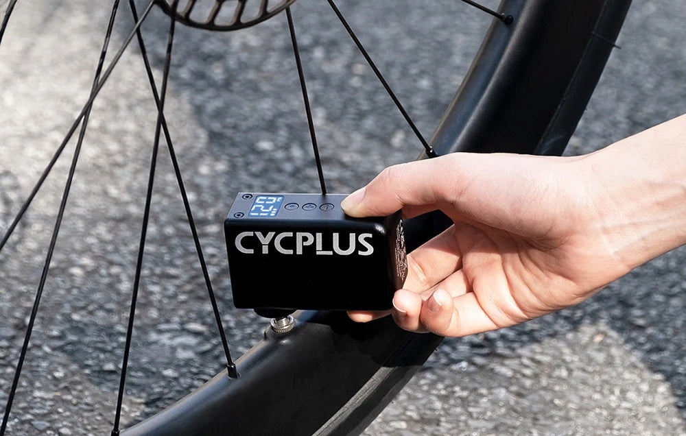 Cycplus AS2 Pro Mini Electric Pump 120 PSI LED USB-C For Bicycle Manufacturer code AS2PRO