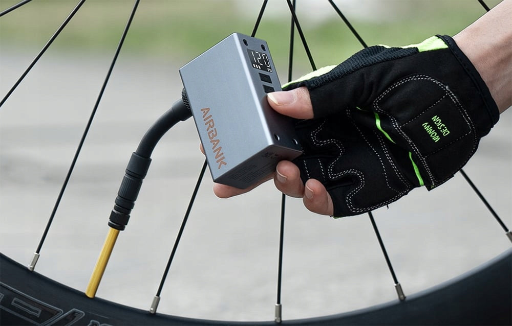 Cycplus AS220 PRO Pocket 2 Pro Airbank Mini Bicycle Pump 120 PSI USB-C Model 59179-0