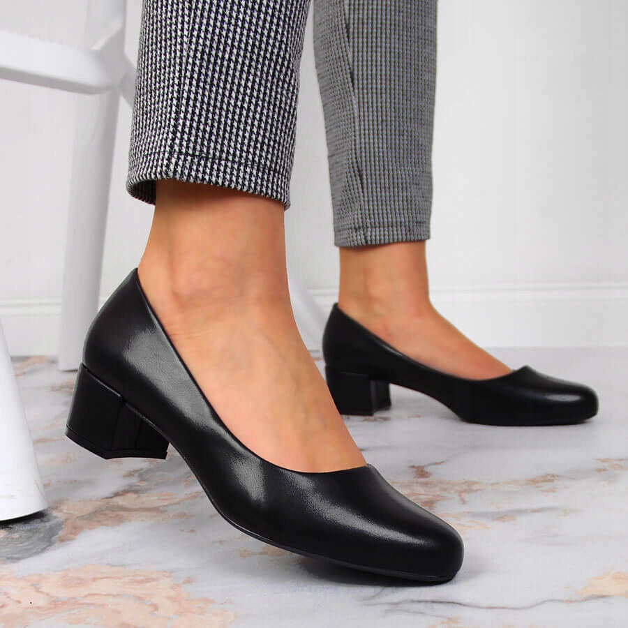 Hochhackige Schuhe für Damen Sergio Leone SK354A, schwarz