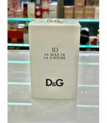 D&G 10 La Roue De La Fortune Eau De Toilette UNIQUE 50ml fragrance for women Packaging status original