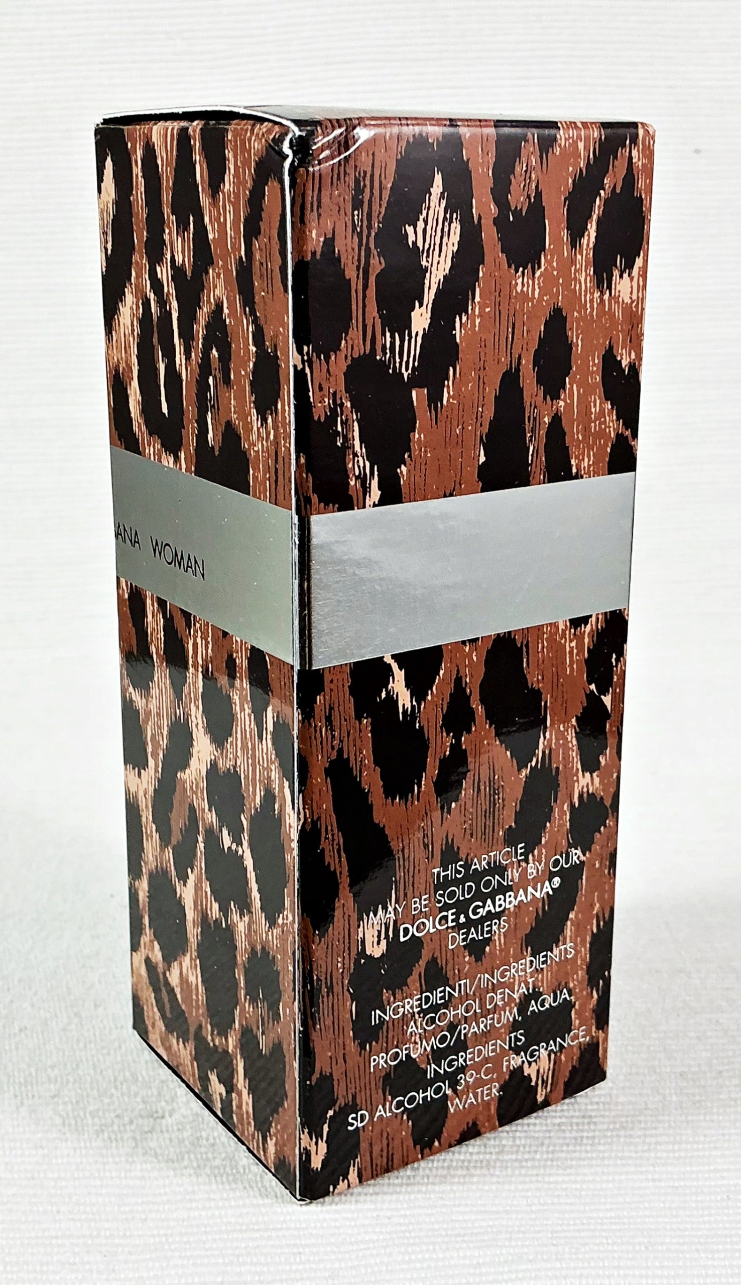 D&G DOLCE & GABBANA BY LEOPARD 50 ML EAU DE PARFUM UNIQUE Manufacturer code 5016763914541