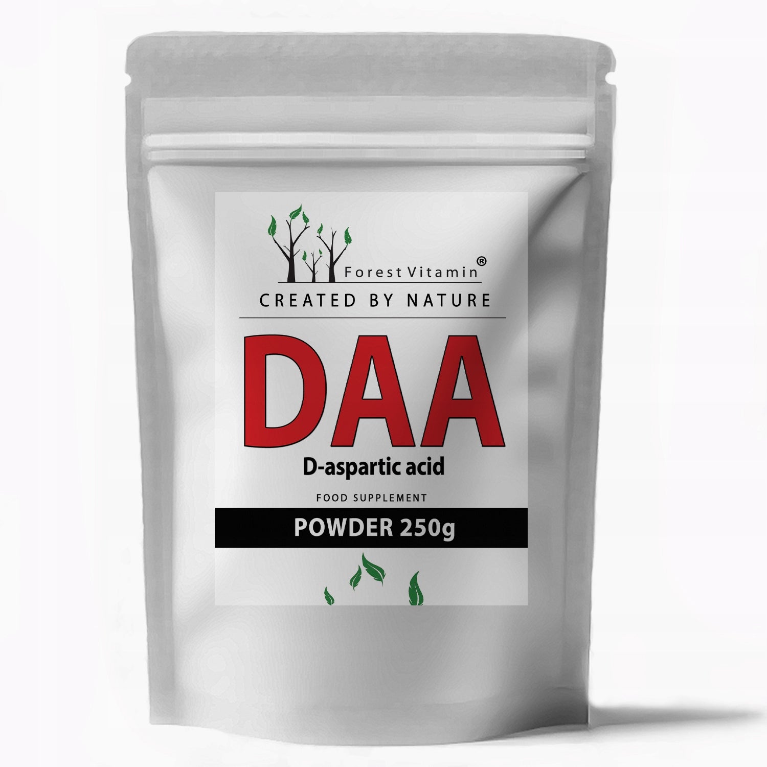 DAA D-ASPARTIC ACID PURE 250g TESTOSTERONE ENERGY STRENGTH 83 SERVINGS Packaging status original