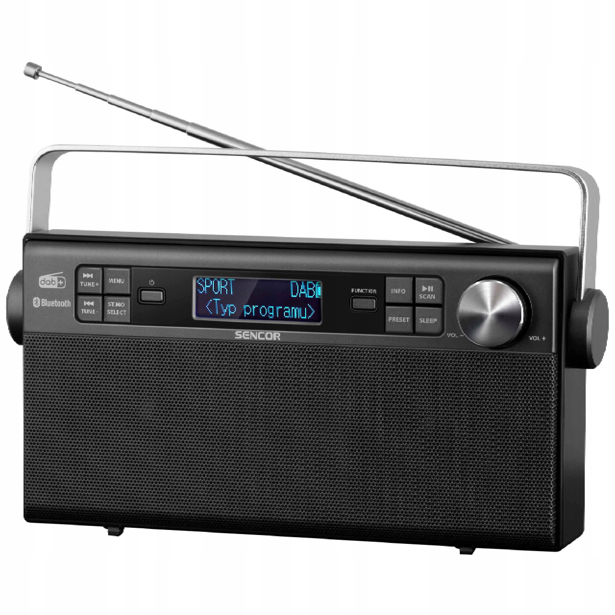 DAB/FM/BT Digital Radio Sencor SRD 7800 1020mAh