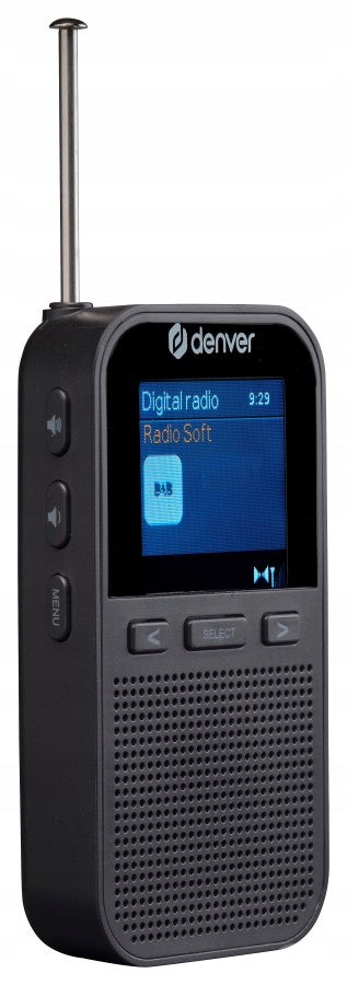 DAB+ FM Pocket Battery Radio Denver DAH-126