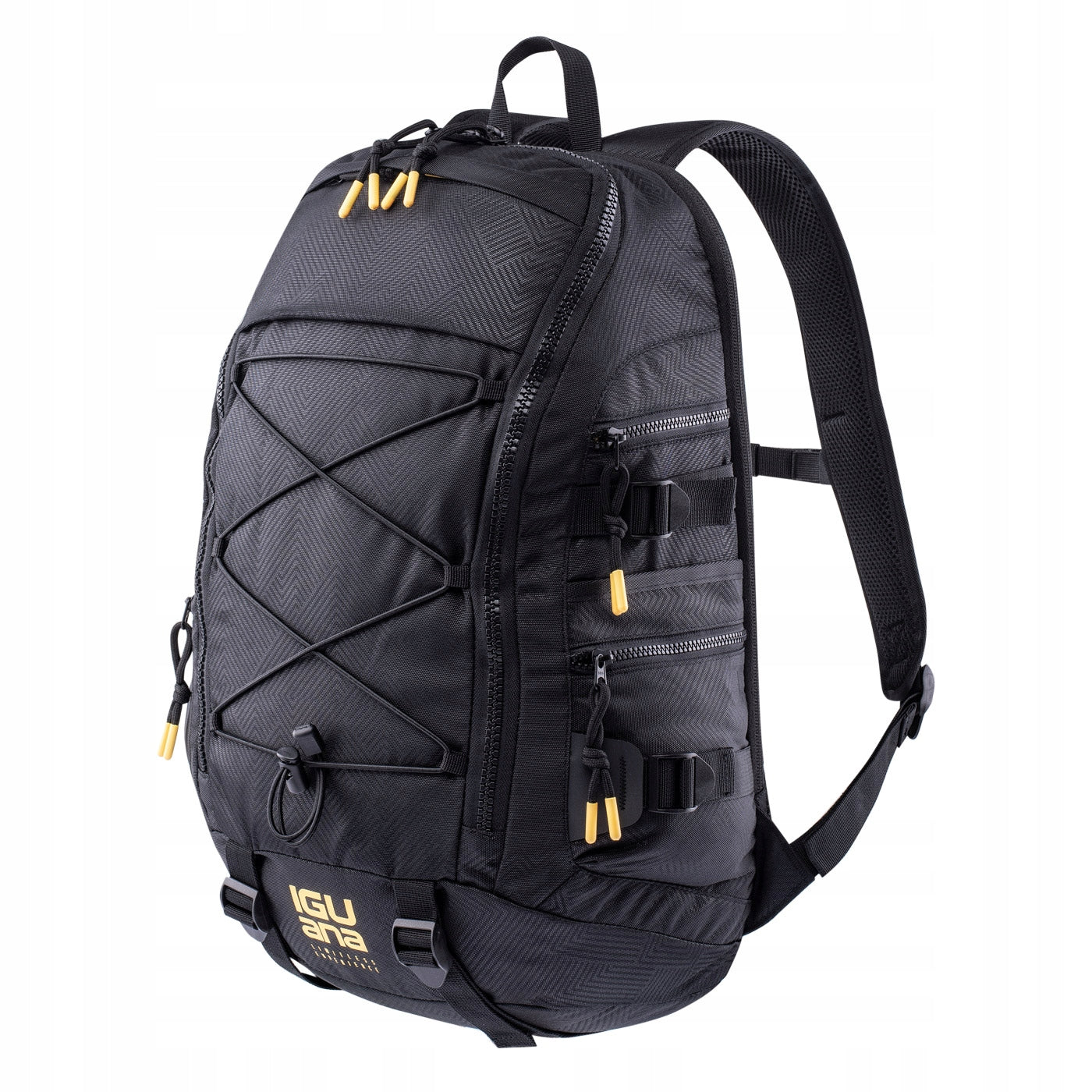 DAEMON BLACK/YARROW Laptop Backpack Brand Iguana