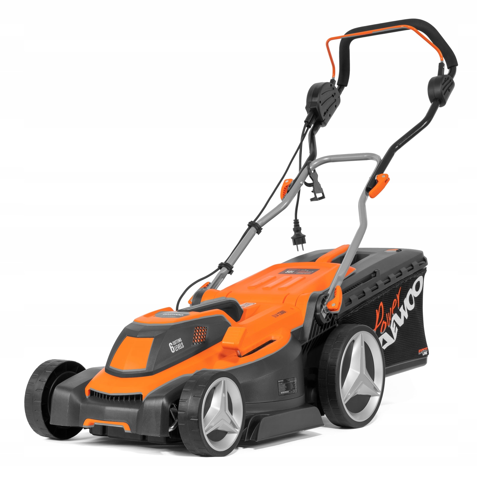 DAEWOO ELECTRIC MOWER DLM 2300E 1800W Cutting width 43 cm 50L