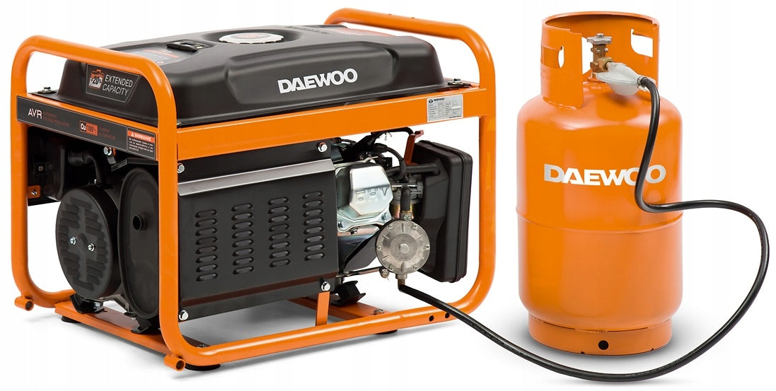 DAEWOO GDA3500DFE GENERATOR LPG PETROL 3.2KW 2in1