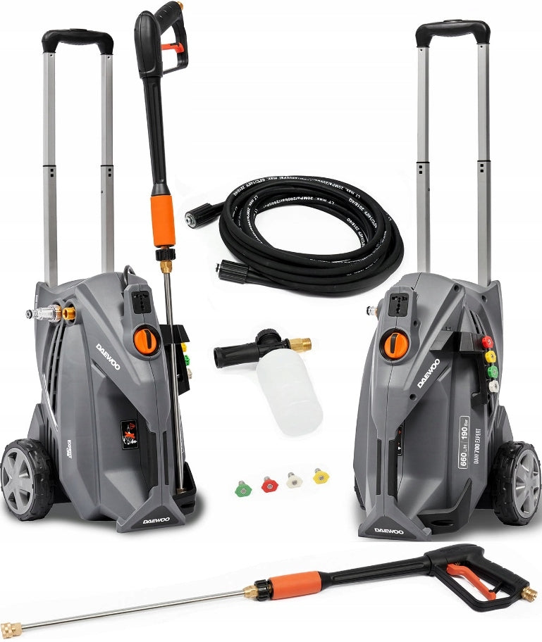 DAEWOO HIGH PRESSURE WASHER 3100 190bar 660l/h Manufacturer code DAW 700
