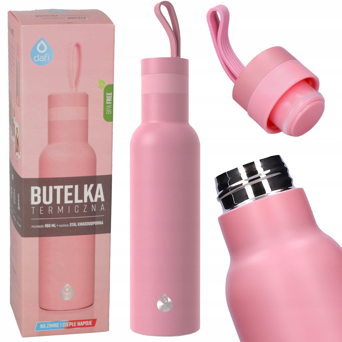 DAFI EASY thermal bottle 490 ml thermos thermal mug for coffee tea