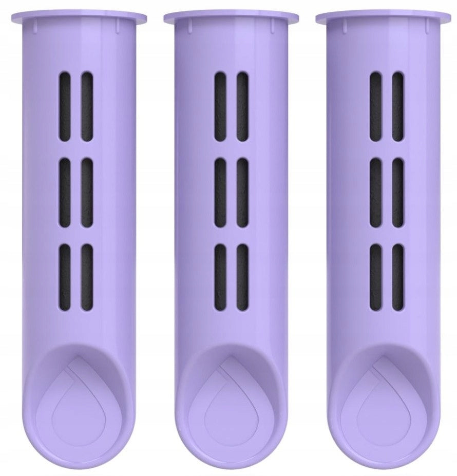 DAFI Filters for SOFT and SOLID filter bottle color lavender 3 pieces