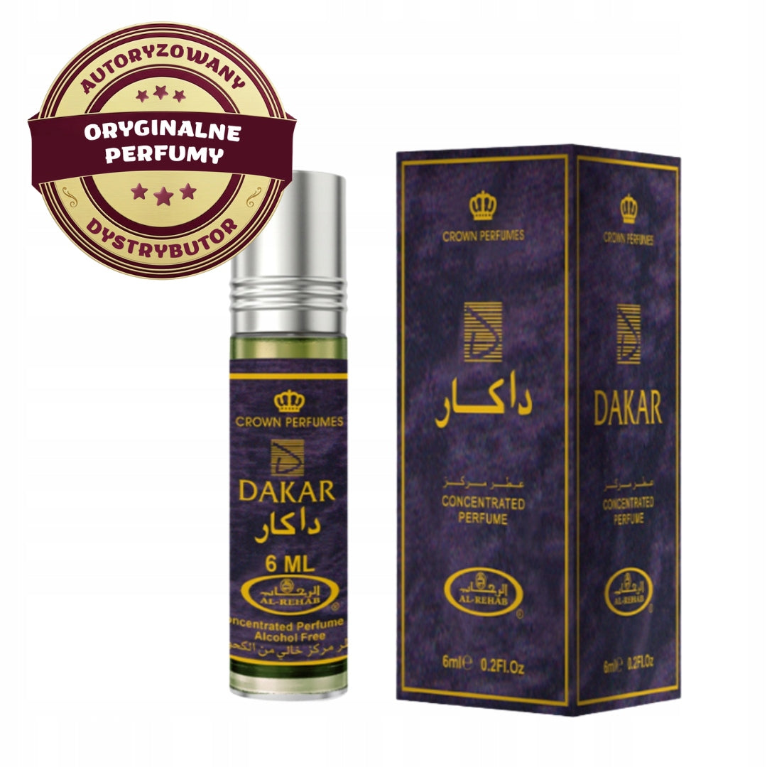 DAKAR Perfume in CPO Oil 6 ml | Al Rehab