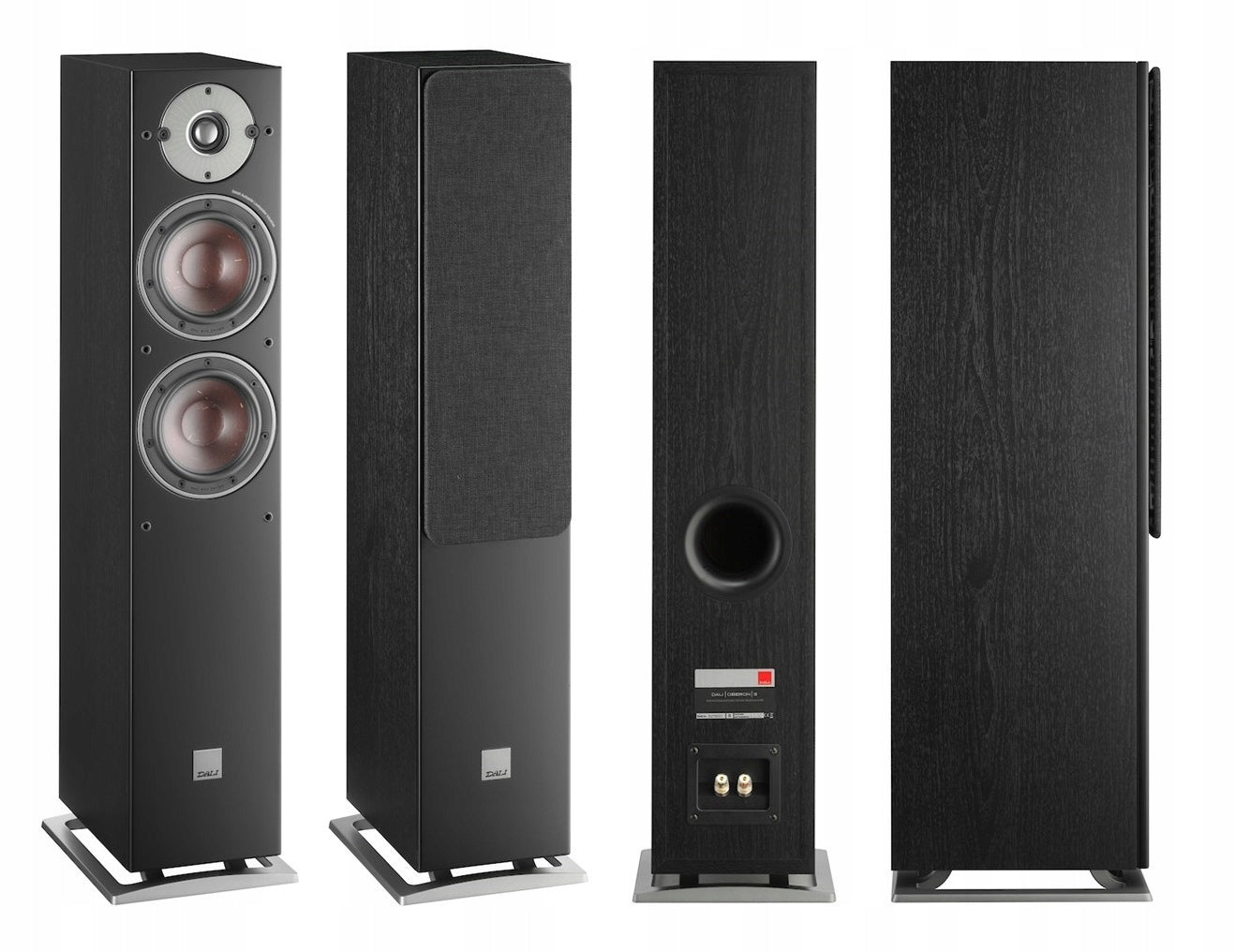 DALI OBERON 5 BLACK / BLACK / DEFINITION OF BEAUTY, RICHNESS AND LIGHTNESS OF MUSIC Manufacturer code DALOB5B1024