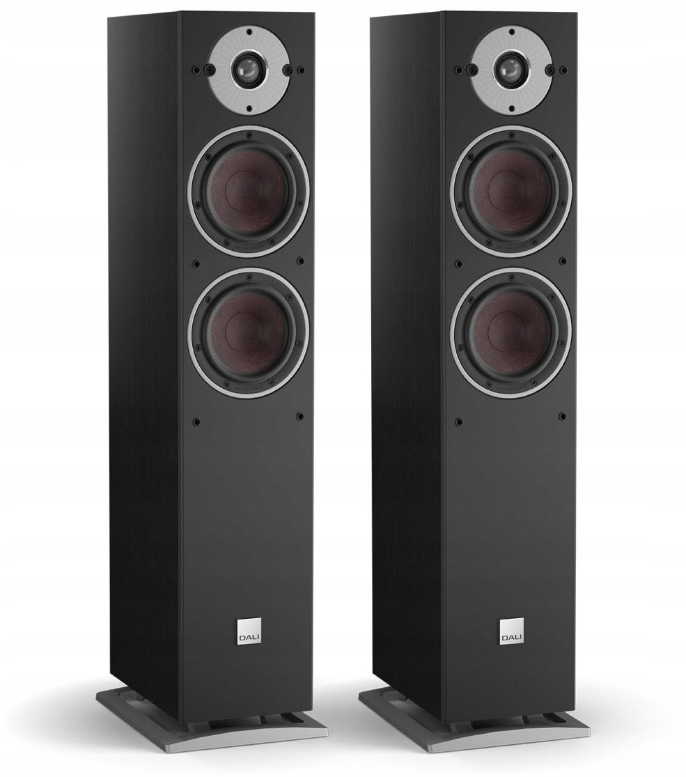 DALI OBERON 5 BLACK / BLACK / DEFINITION OF BEAUTY, RICHNESS AND LIGHTNESS OF MUSIC