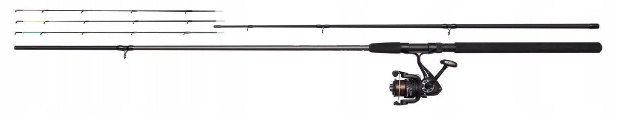 DAM Set Picker Fishing Rod + Reel Full Tech 2.44m 10-50g