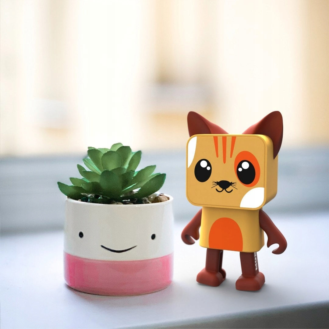 DANCING BLUETOOTH SPEAKER DANCING ANIMAL CAT MOBILITY ON BOARD MOB Packaging status original