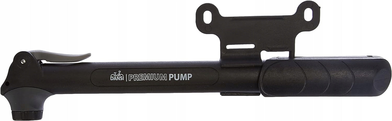 DANSI bicycle pump manual small with handle Color black