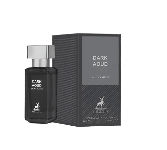 DARK AOUD 30ML EDP ORIGINAL ARABIC PERFUME TRAVEL SIZE FOR MEN UNISEX
