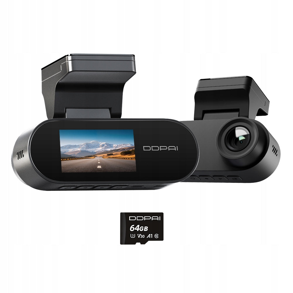 DASH CAM DDPAI VIDEO RECORDER N2 2.5K WIFI BLUETOOTH 5.0 + 64GB