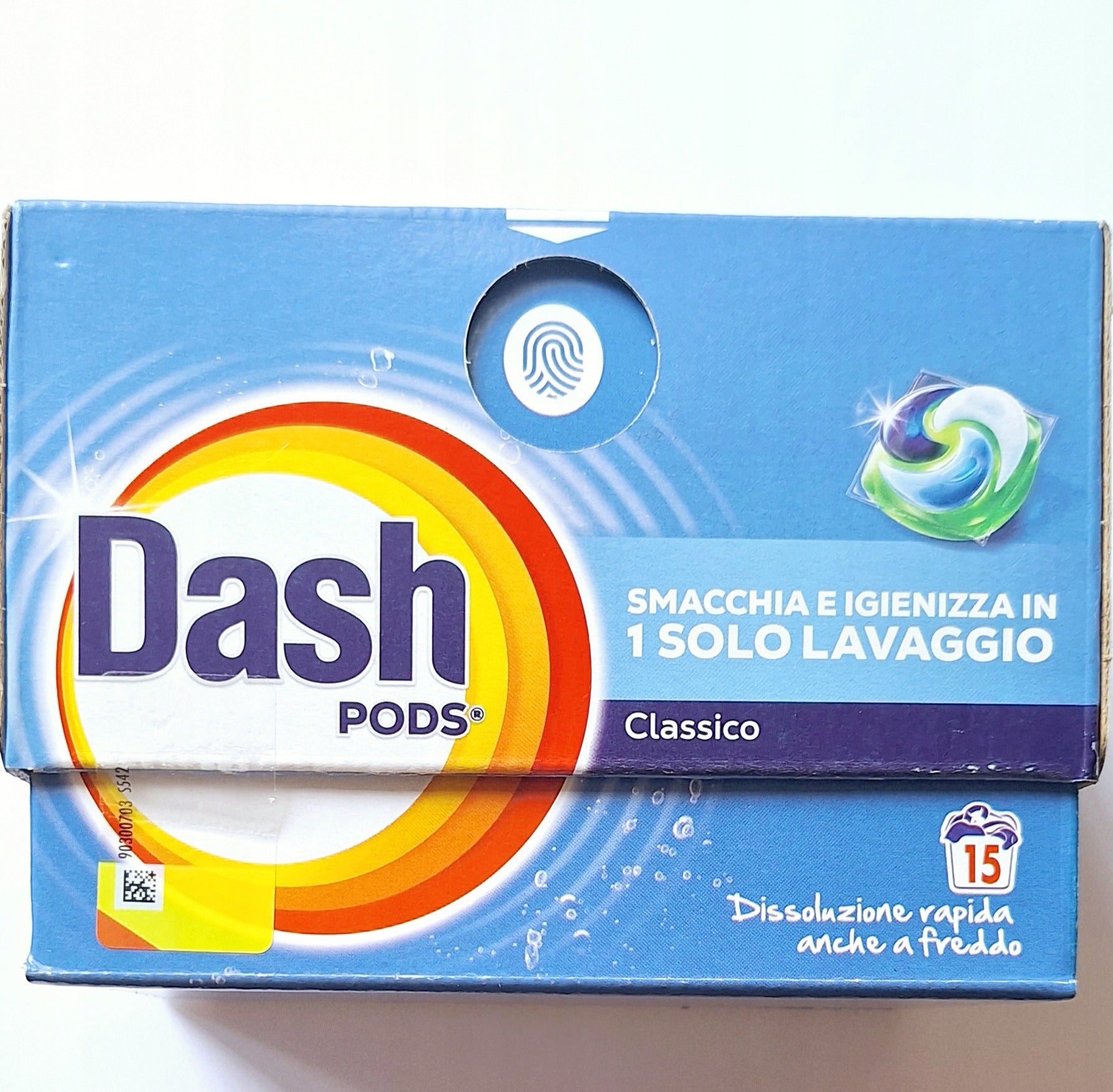 DASH Classico washing capsules UNIVERSAL 15 pcs
