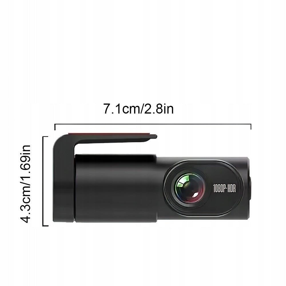 DASHCAM, WIFI DASHCAM, MINI DASHCAM, WITH APP Batteries included no