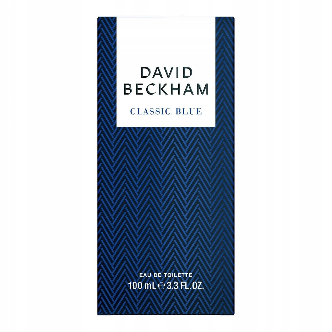 DAVID BECKHAM CLASSIC BLUE 100ml eau de toilette for Men Packaging status original
