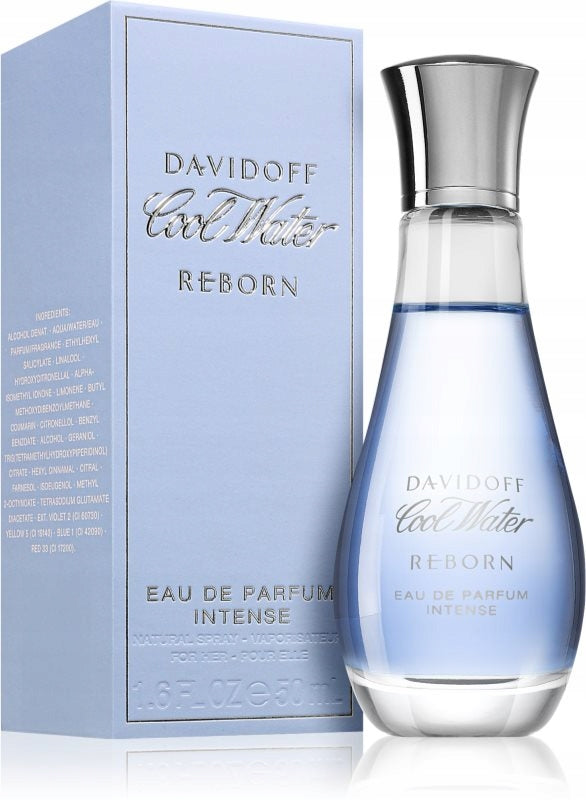 DAVIDOFF COOL WATER REBORN INTENSE WOMAN - EAU DE PARFUM - VOLUME: 50 ML Packaging status original