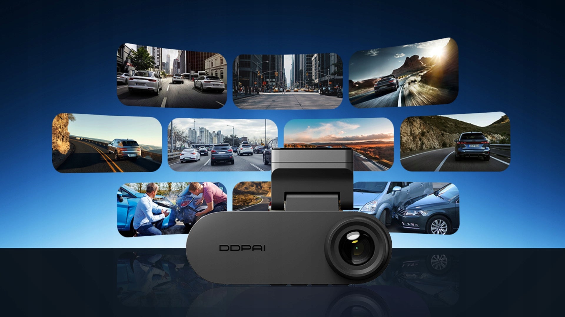 DDPAI Pictrey A400 CAR CAMERA 4K WIFI VIDEO RECORDER BT5.0 +128GB Brand Ddpai