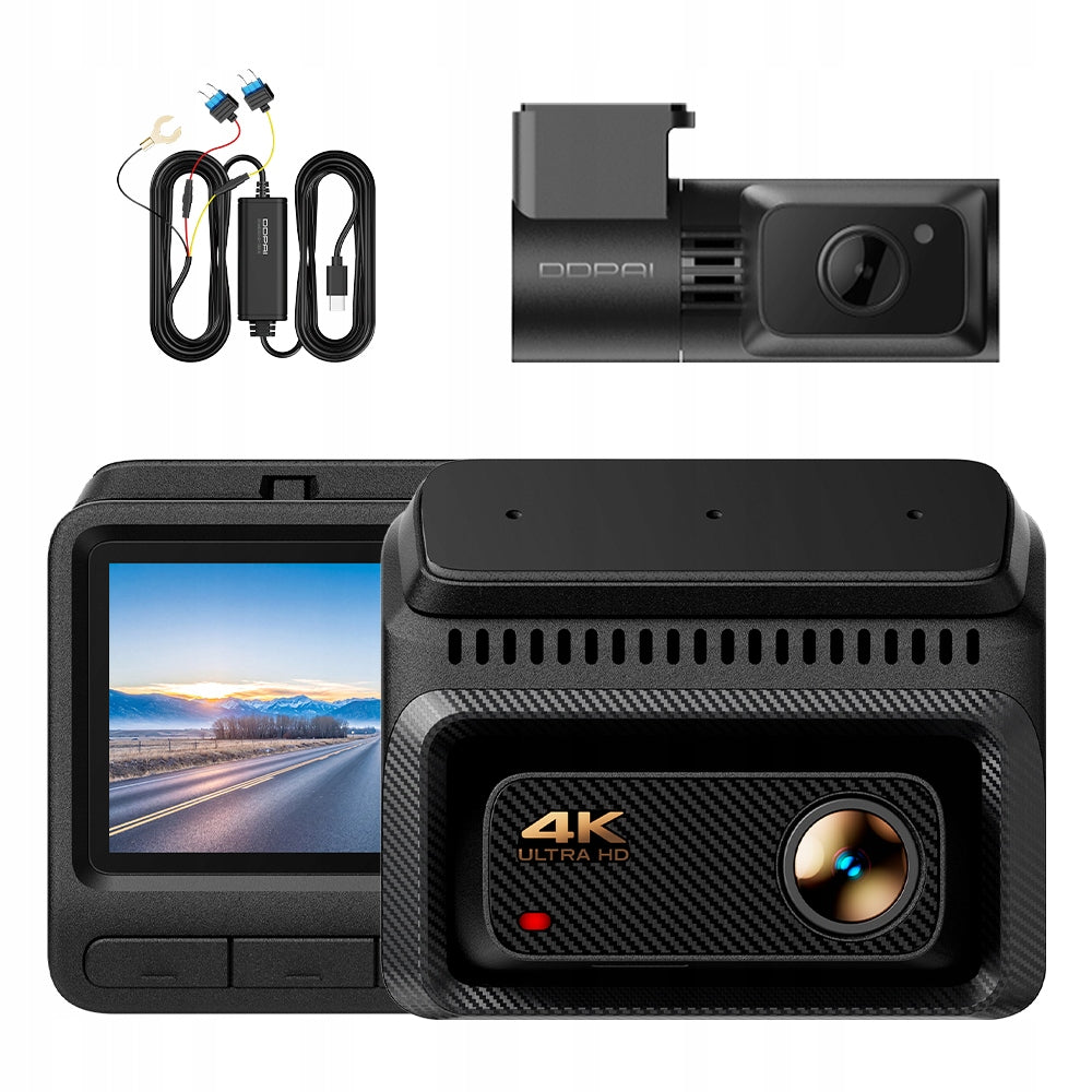 DDPAI VIDEO RECORDER Z60 Master 4K HDR + 2K REAR + HARDWIRE KIT